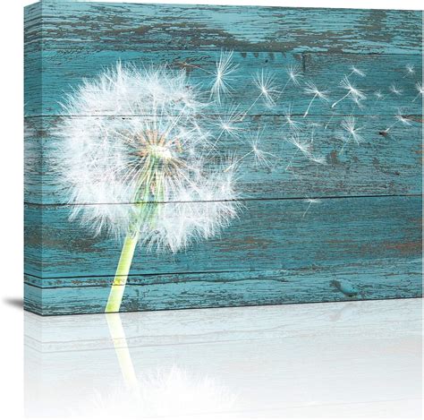 dandelion paintings art|dandelion canvas wall art.